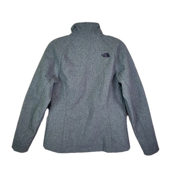 The North Face Windwall Full Zip Jacket Womens Medium Gray Wind Water Resistant - Picture 6 of 10